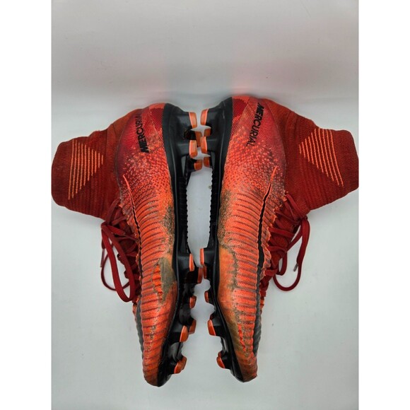 Nike Mercurial Superfly V Elite FG Soccer Cleats Men's 9 Red Footbal 831940-616 - Picture 7 of 9